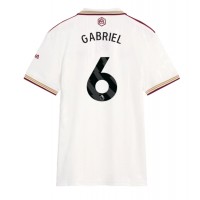 Arsenal Gabriel Magalhaes #6 Tretí Ženy futbalový dres 2025-26 Krátky Rukáv